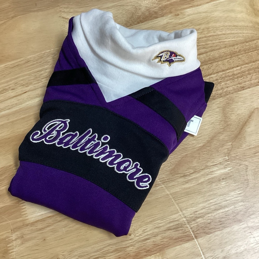 Baltimore Ravens NFL Football 2 Piece Cheerleader Set Girls 18 MONTHS NWT